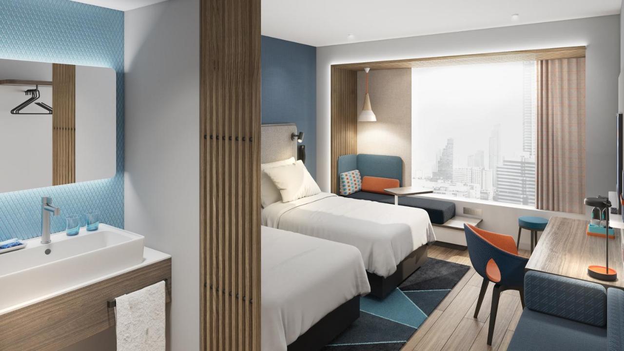 Holiday Inn Express Shanghai Pujiang Lianhang Road By Ihg Exterior foto
