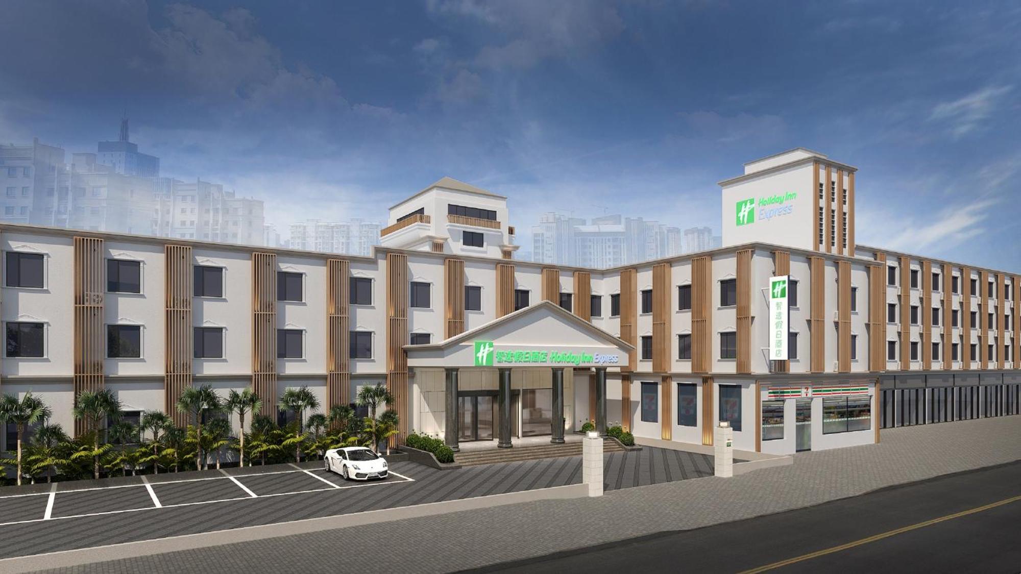 Holiday Inn Express Shanghai Pujiang Lianhang Road By Ihg Exterior foto