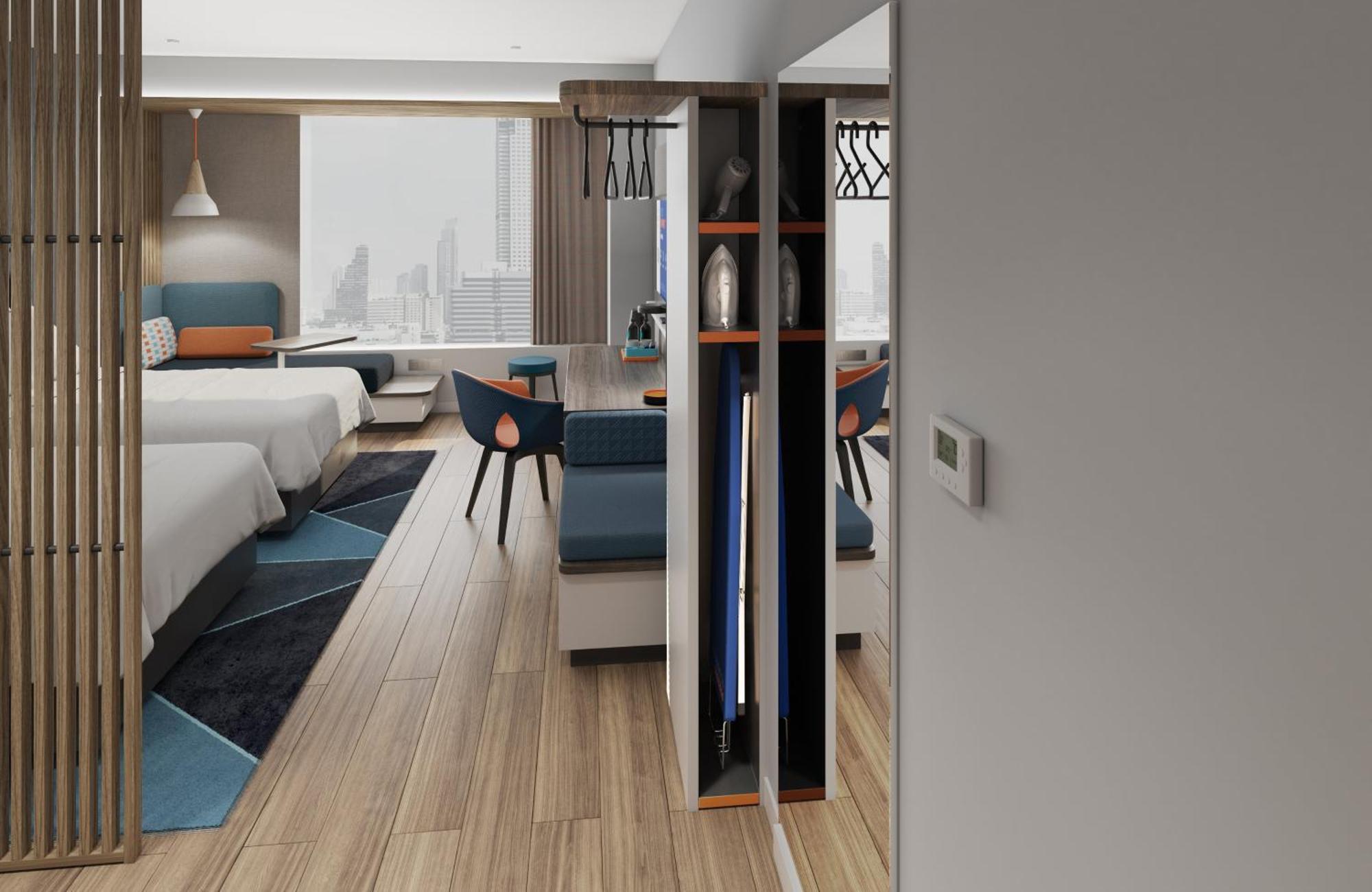 Holiday Inn Express Shanghai Pujiang Lianhang Road By Ihg Exterior foto